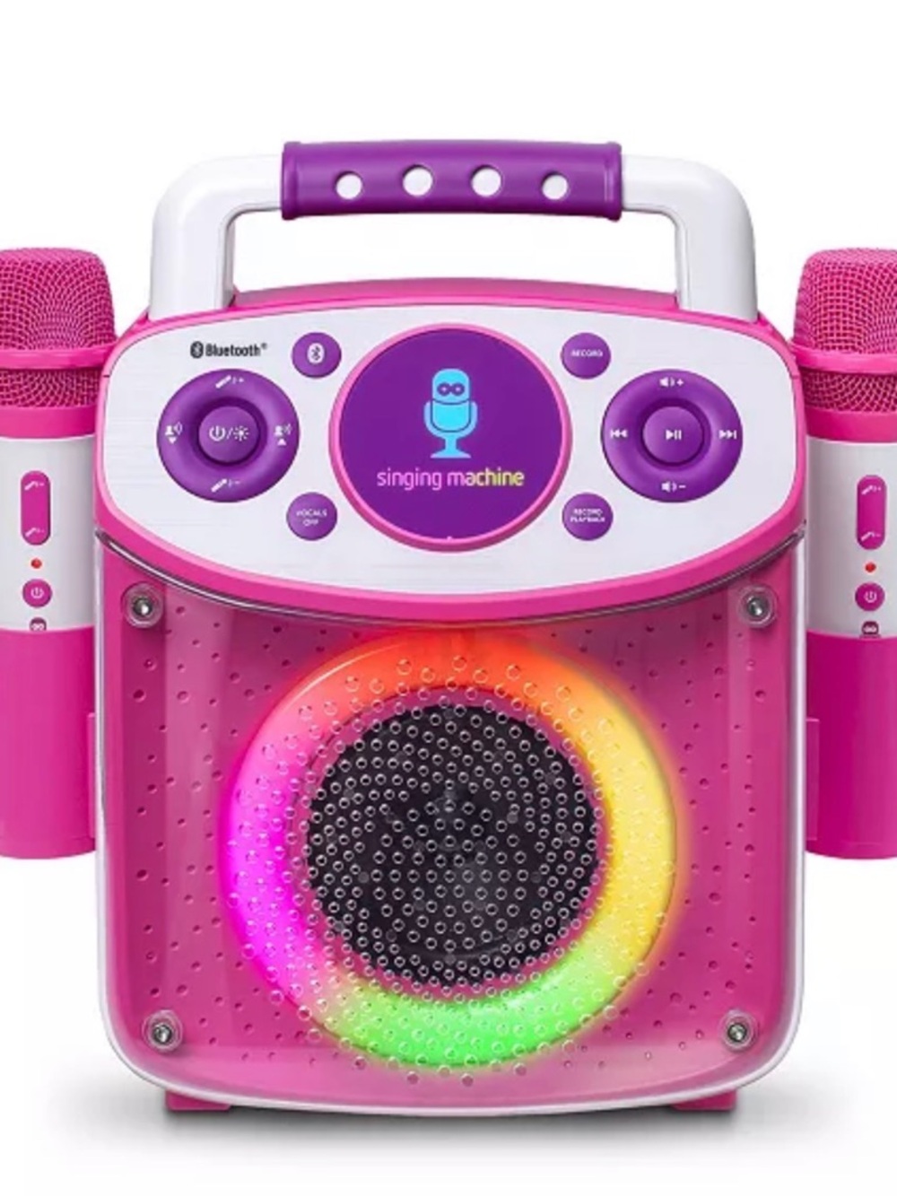 Sparkle Kids Portable Bluetooth Speaker - Pink